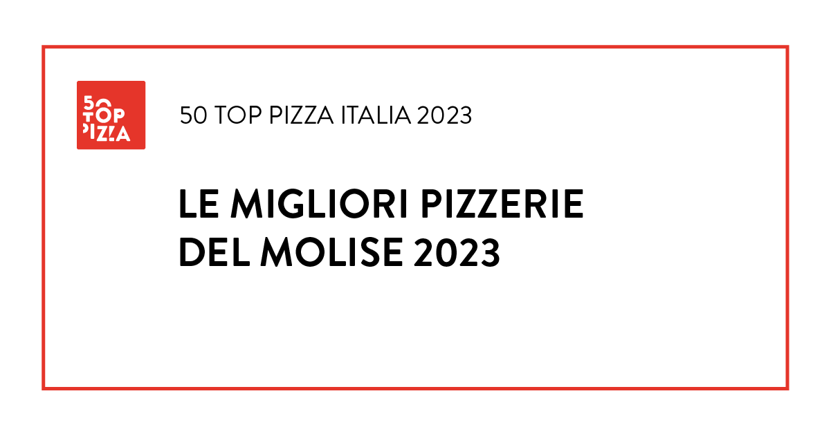 Le Migliori Pizzerie del Molise 2023