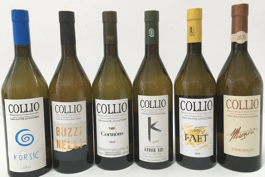 Collio sei vini