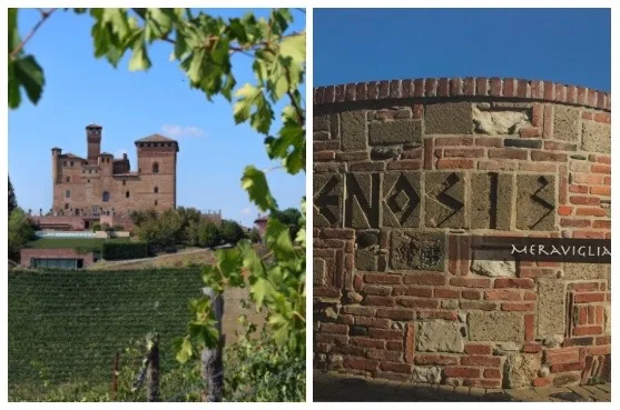 Castello di Grinzane Cavour - Entrata del Centro Enosis Meraviglia di Fubine AL