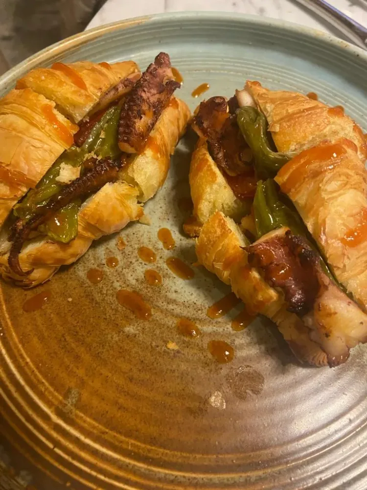 Croissant Polpo e Friggitelli