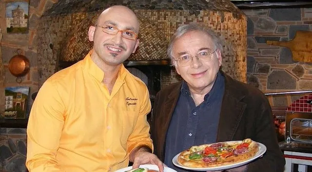 Fabrizio Mangoni con Antonino Esposito