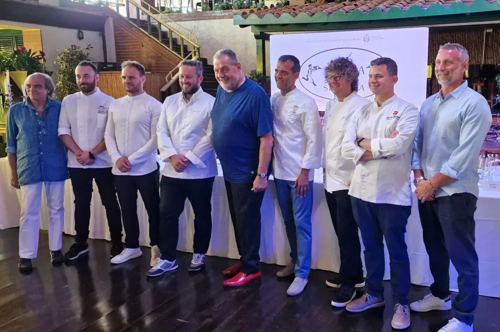 Giuria chef stellati e Vissani