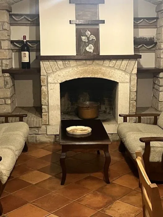 Il riccio - il camino