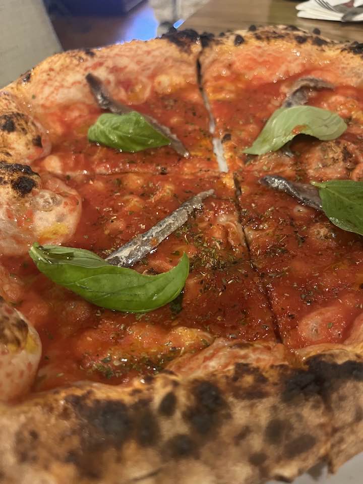 Il riccio - la pizza