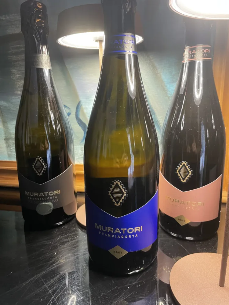 Muratori Franciacorta Numerozero, Muratori Franciacorta Brut, Muratori Franciacorta Rosé