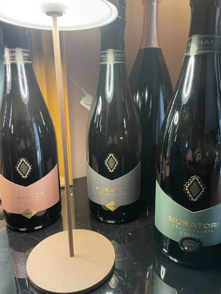 Muratori Franciacorta Rosé, Muratori Franciacorta Satén, Muratori Franciacortaa Cisiolo