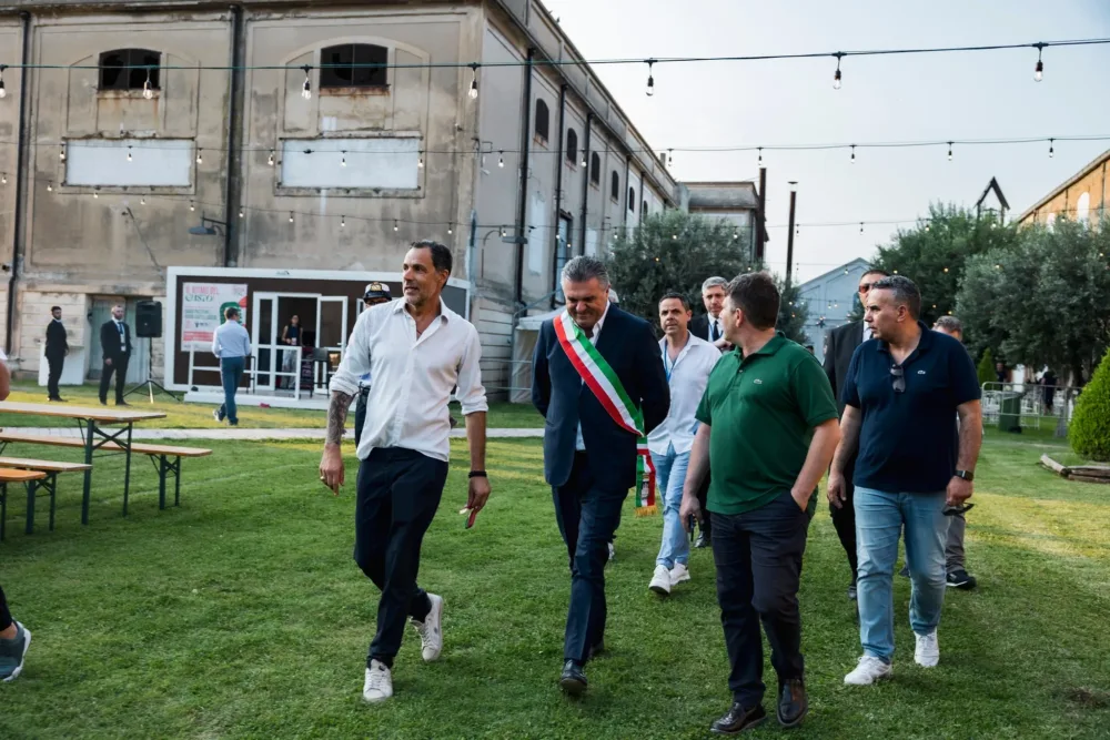 Paestum Pizza Fest - il sindaco Francesco Alfieri