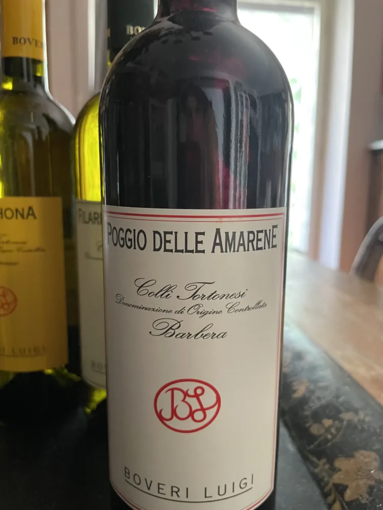 Poggio delle Amarene Colli Tortonesi Doc Barbera 2021 Boveri Luigi