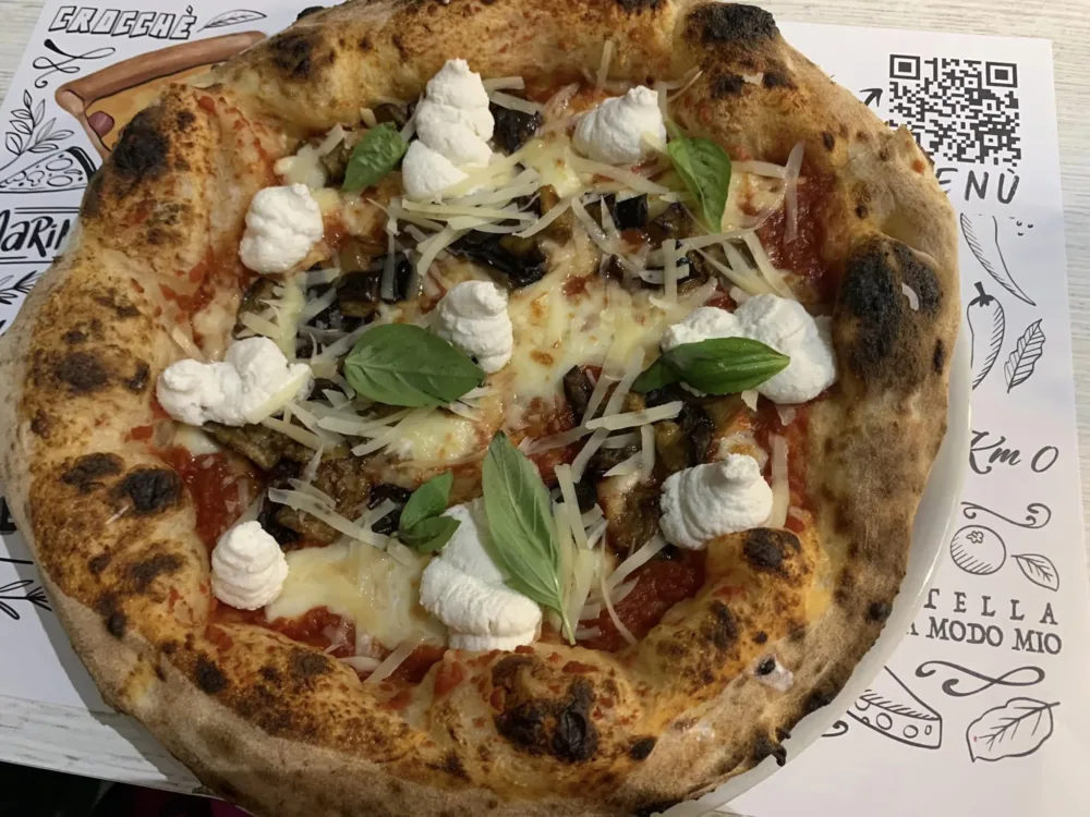 Arte bianca della Pizza, la parmigiana