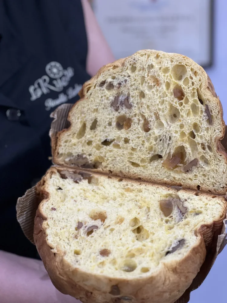 Panettone Estivo La Ruota-Noci e Fichi del Cilento