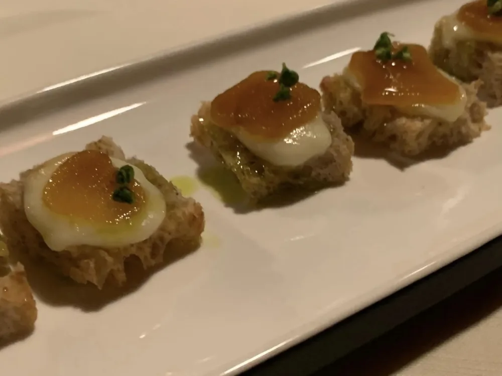 Le Tre Sorelle a Casal Velino, i crostini