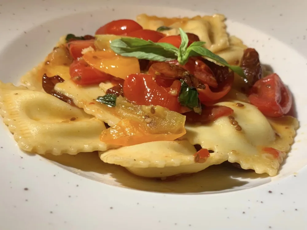 MAG Antico Mulino, ravioli ai quattro pomodori