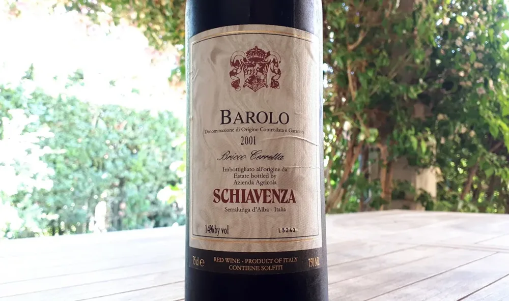 Barolo Bricco Cerretta 2001 Schiavenza