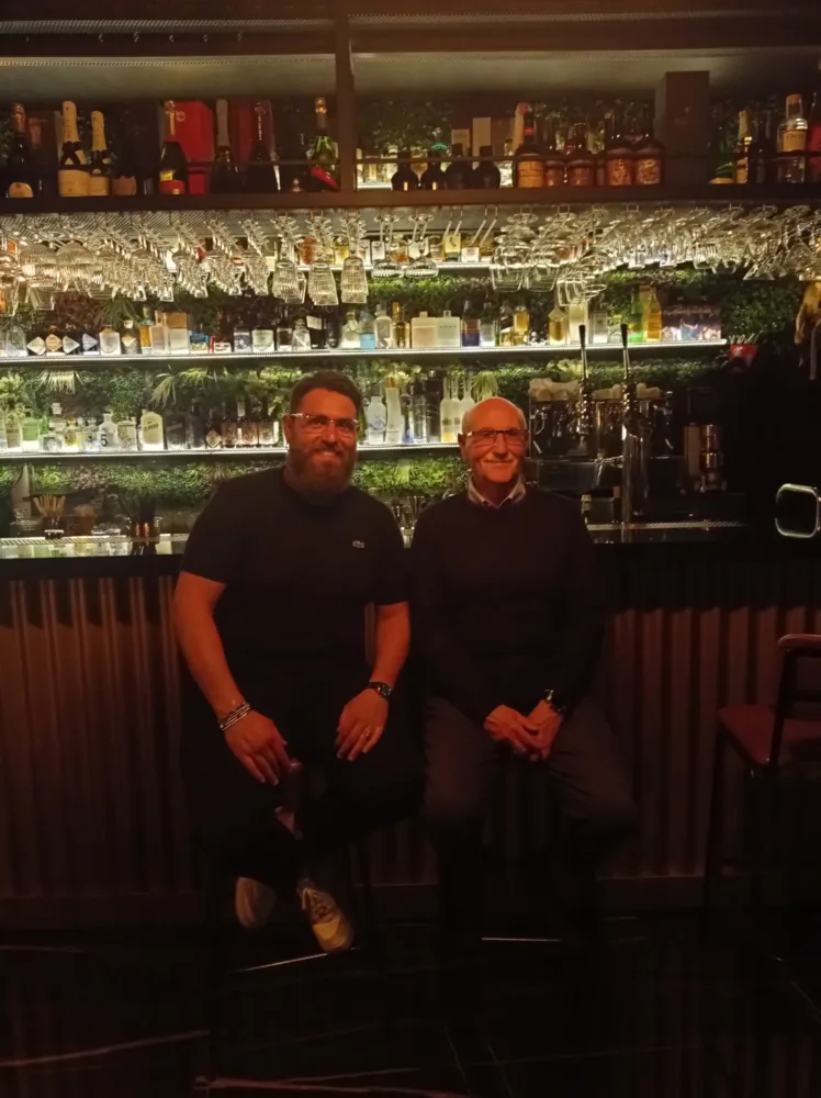 Con Carmine D'Alessandro