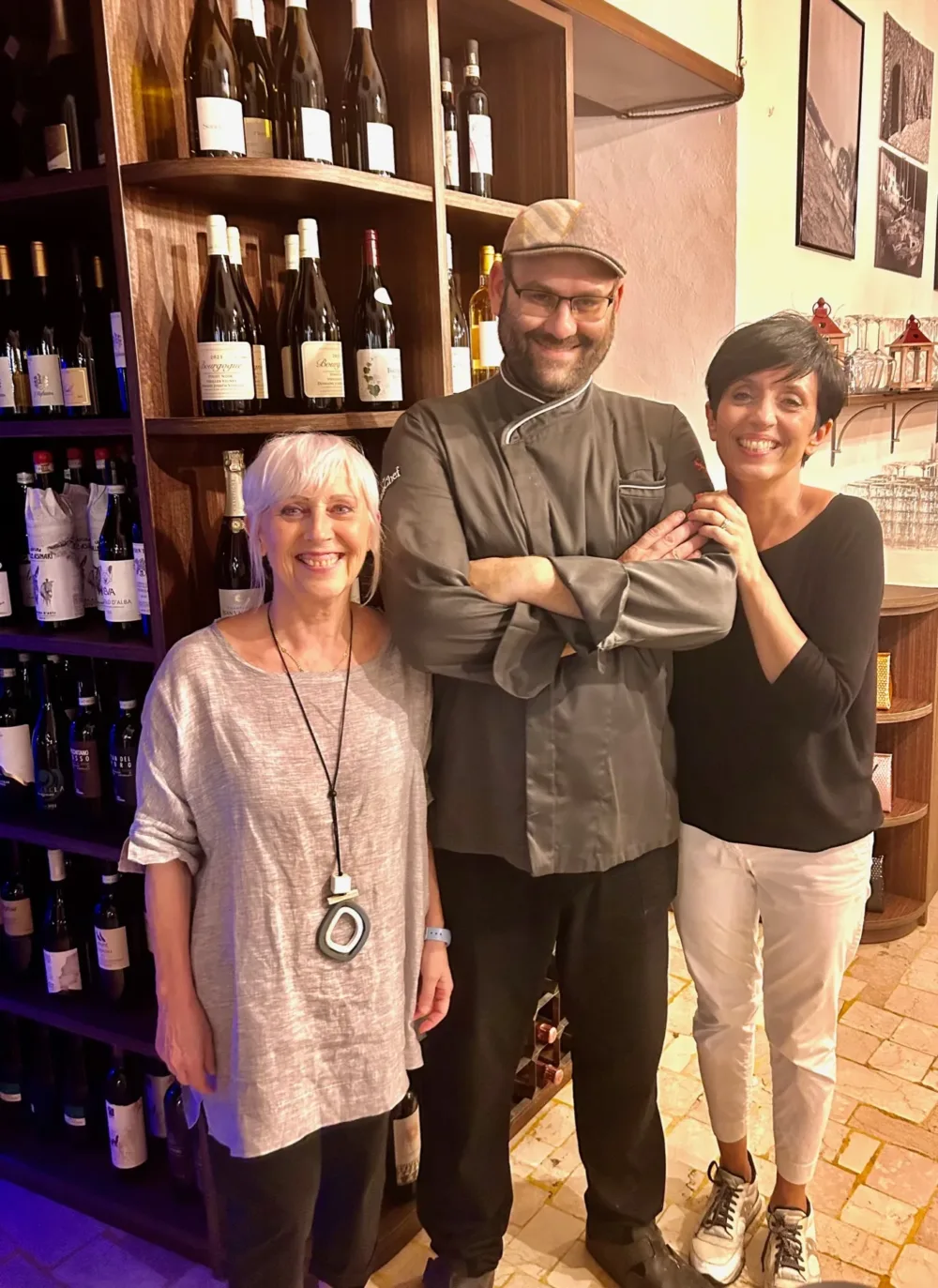 Paola Apollonio con Andrea Zuppini e Lidia Tonolo