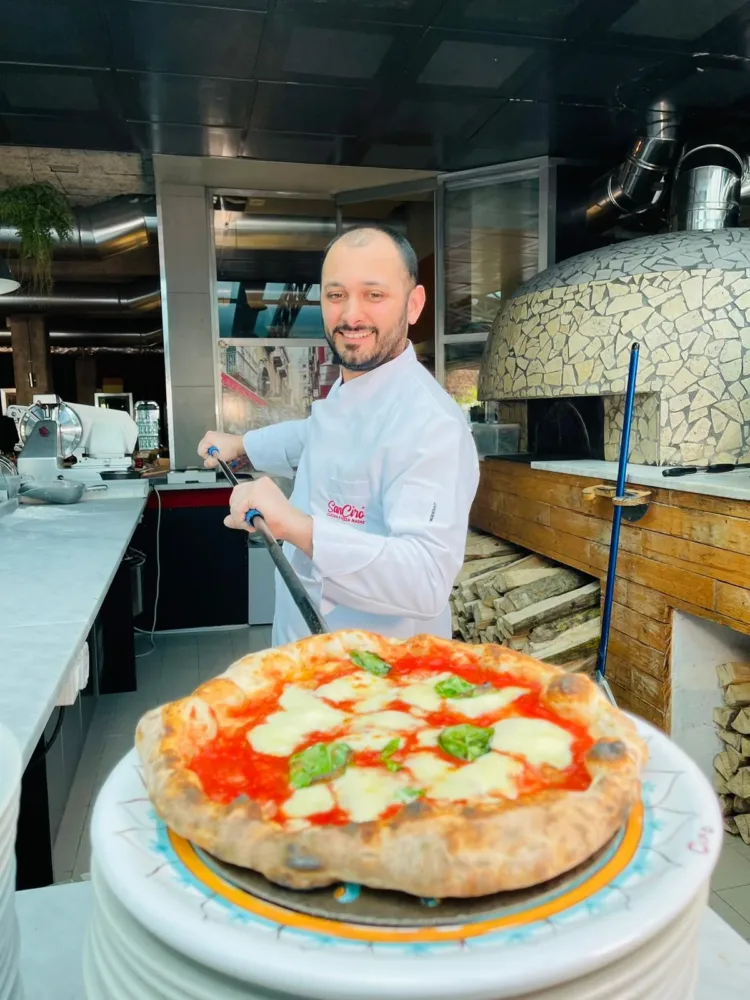 La pizza margherita di Ciro Di Maio