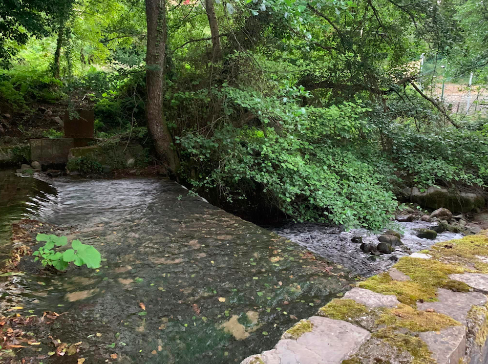 MAG Antico Mulino, le acque del fiume Palistro