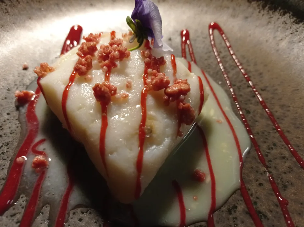 Ristorante La Montanara Filetto di Baccalà al cioccolato bianco