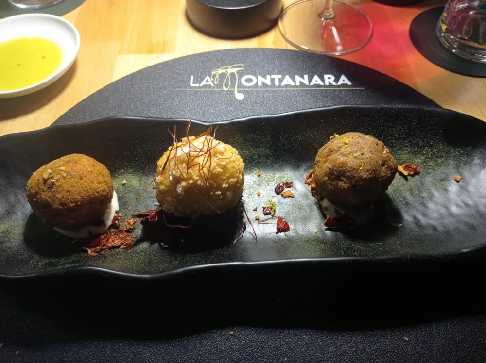 Ristorante La Montanara - Tris di crocche'