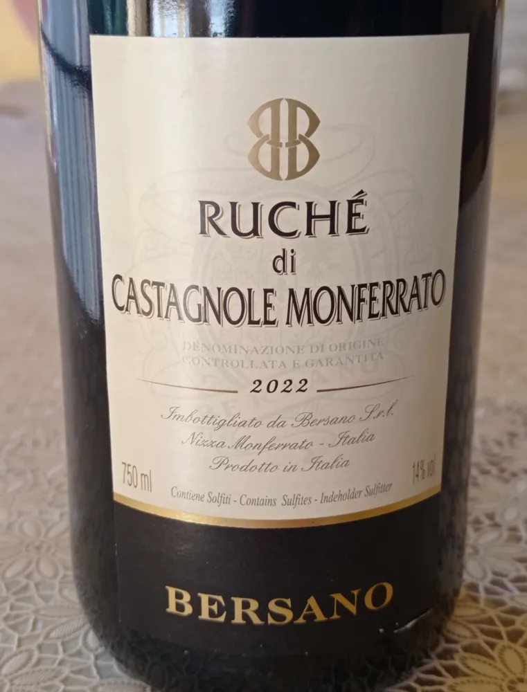 Ruché di Castagnole Monferrato Docg 2022 Bersano