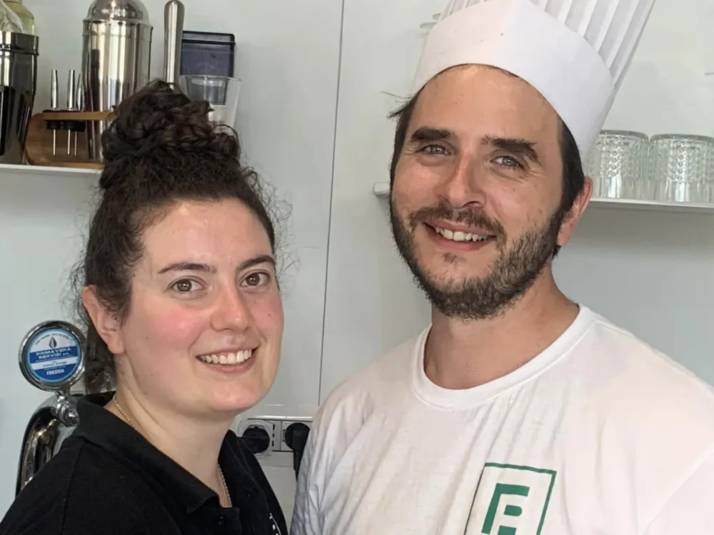 Pasticceria Estasi a Salerno, Ivano De Chiara e Irene Cavalieri