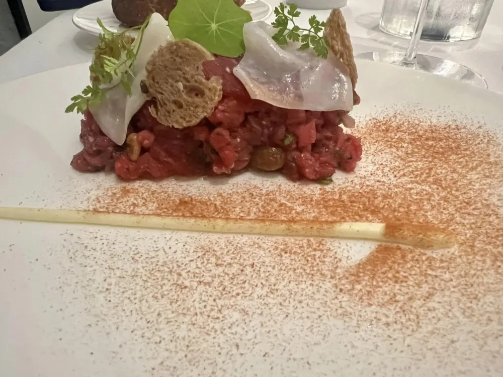 Re Santi e Leoni - La tartare alla pizzaiola