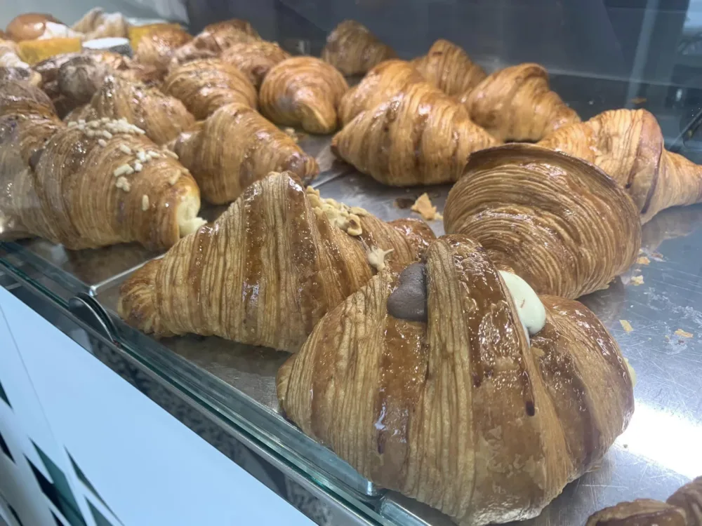 Pasticceria Estasi a Salerno, i croissant