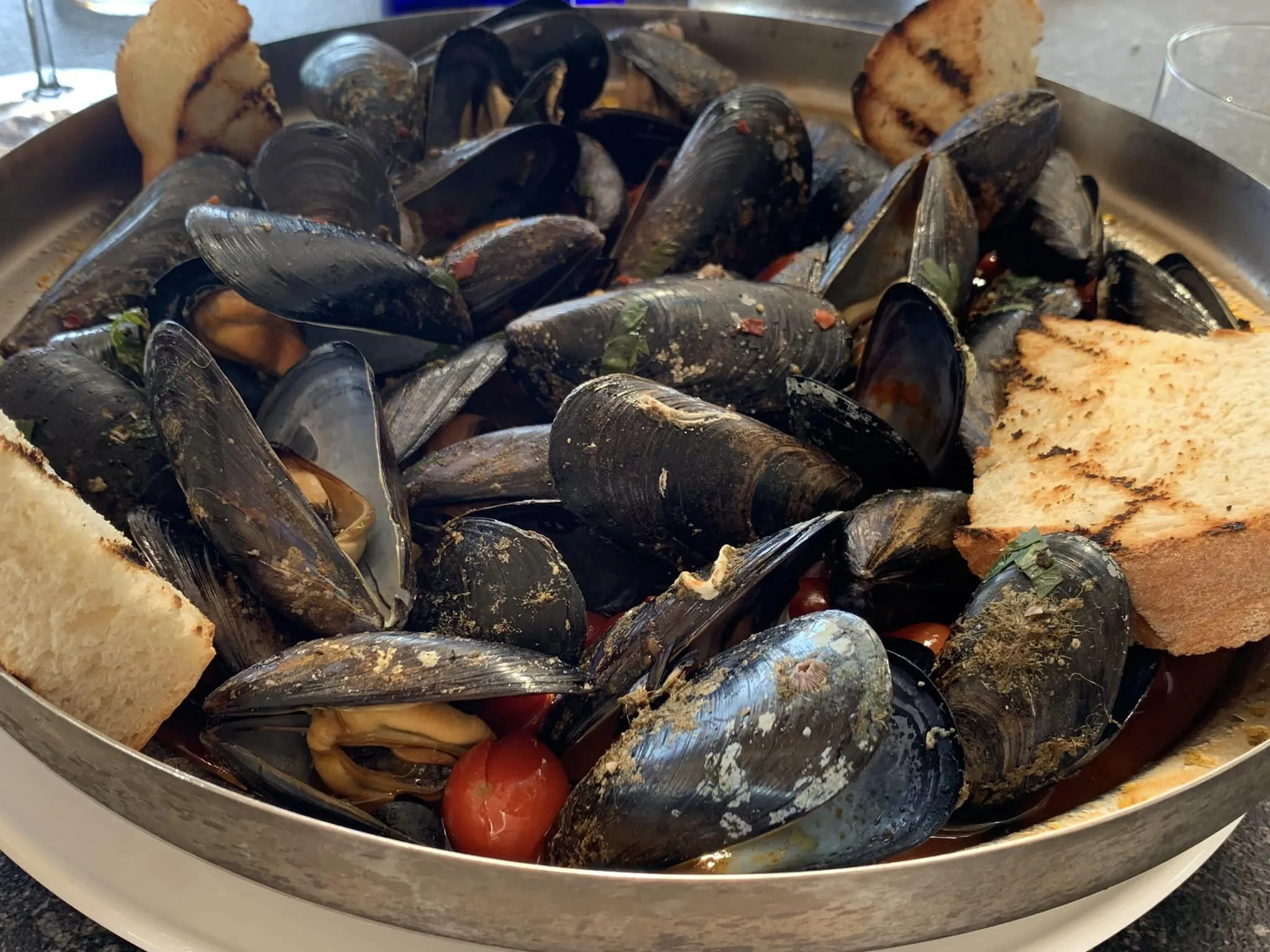 Da Carmine a Ogliastro Marina, zuppa di cozze