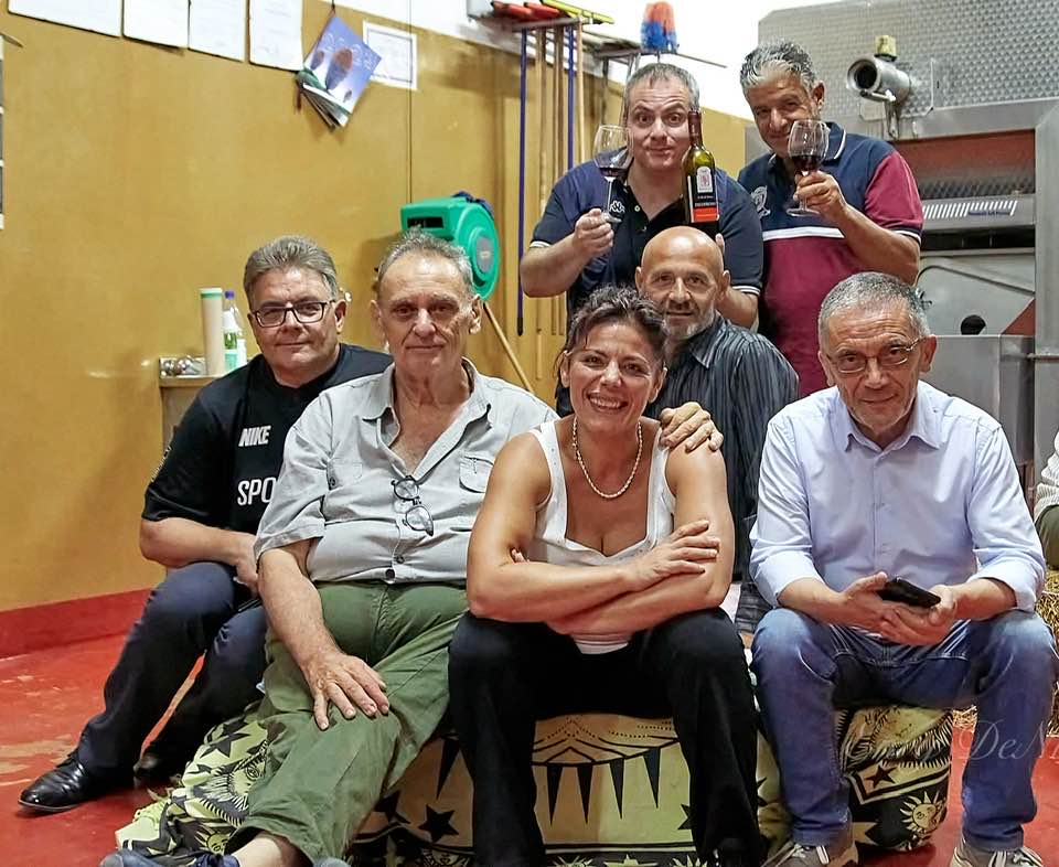 Albino, Armando, io Enrico, Antonio, Laura, Ivano