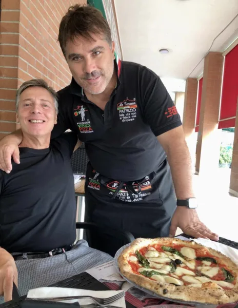 Patrizio, l’autore della pizza e della frittatina 