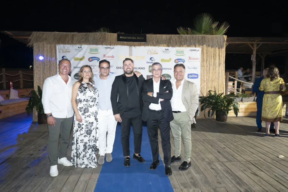 DIEGO CON I SOCI Marilena Neviller, Nico Ingrisano, Gianni Marinelli e Giuseppe Neviller