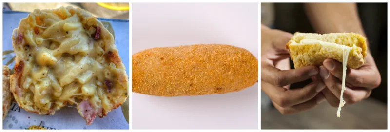 I FRITTI – LA FRITTATINA CLASSICA – IL CROCCHE’ DI PATATE - LA MOZZARELLA IN CARROZZA