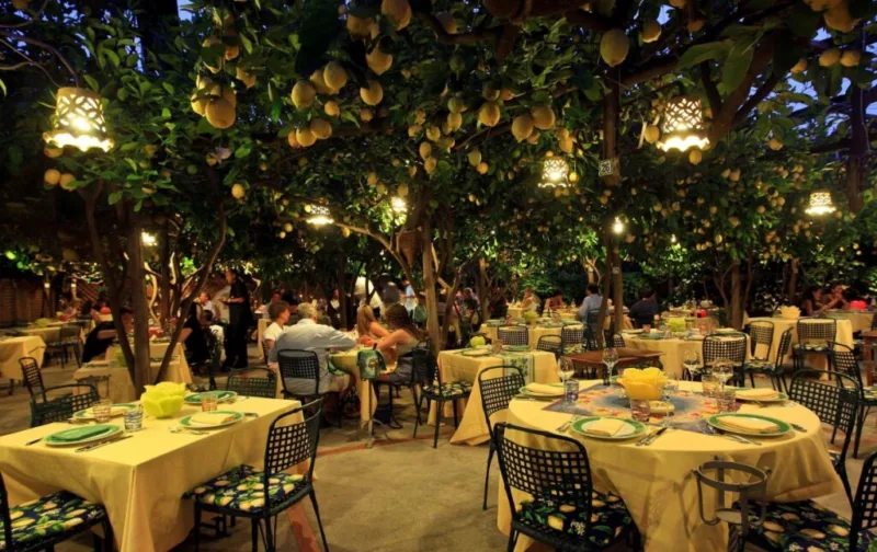 La limonaia del ristorante da Paolino