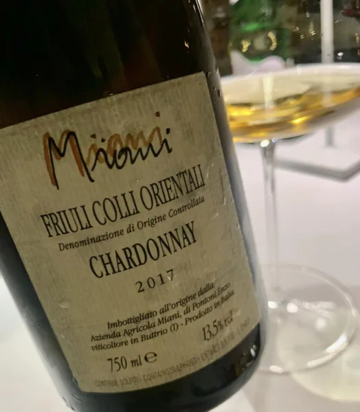 Chardonnay 2017, Miani