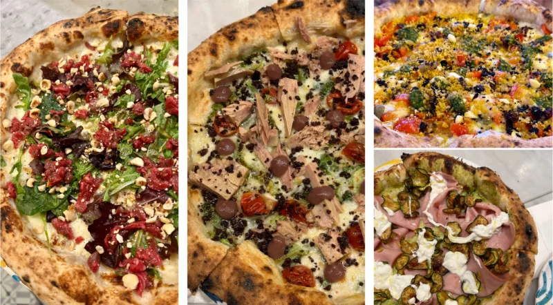 Napoli on the Road – Fillet tartare, Tonno e Cipolle, Trust the peppers, Nerano con mortadella