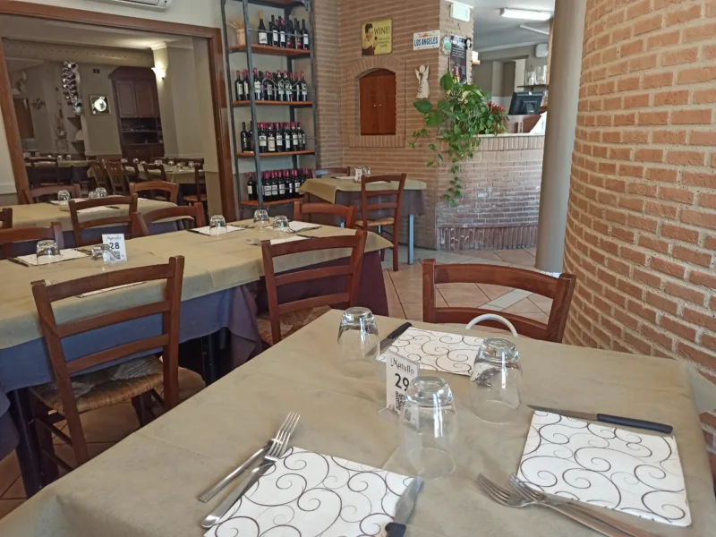 Trattoria Matullo -La Saletta all'ingresso