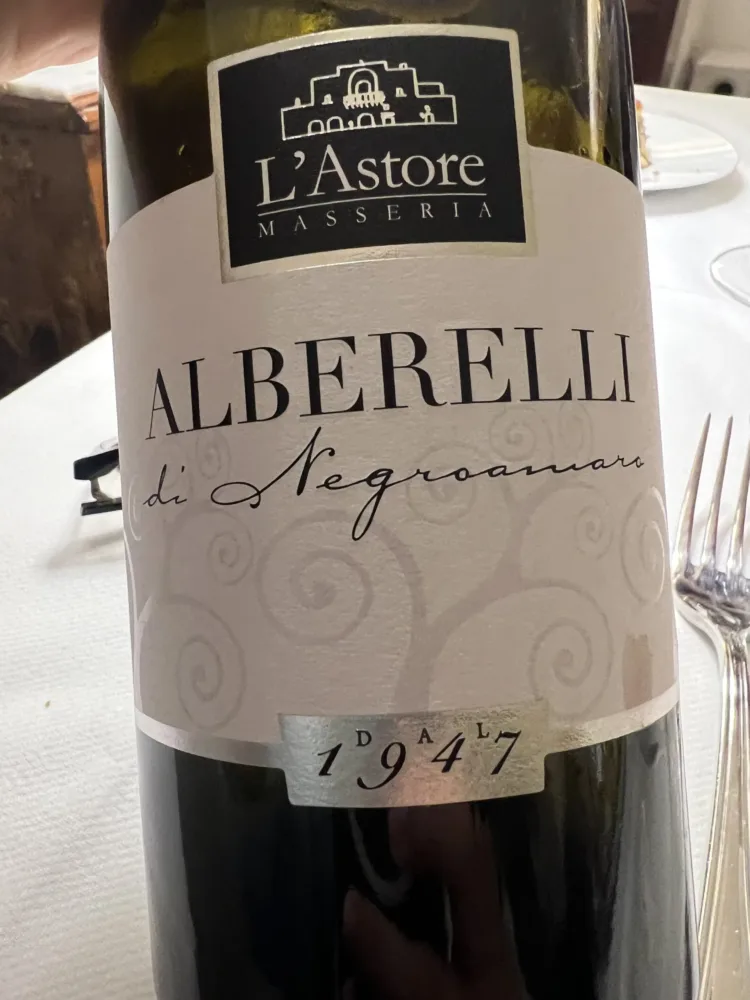 L’Astore Masseria – Alberelli di Negroamaro 2007