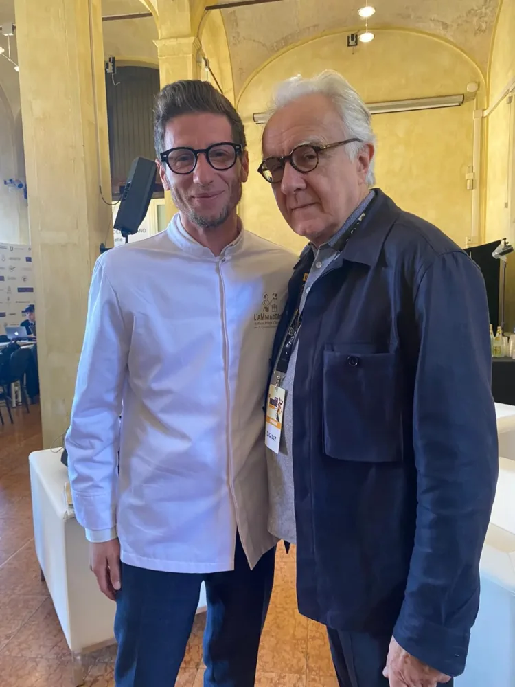 Alain Ducasse affascinato dall'Ammaccata di Cristian Santomauro