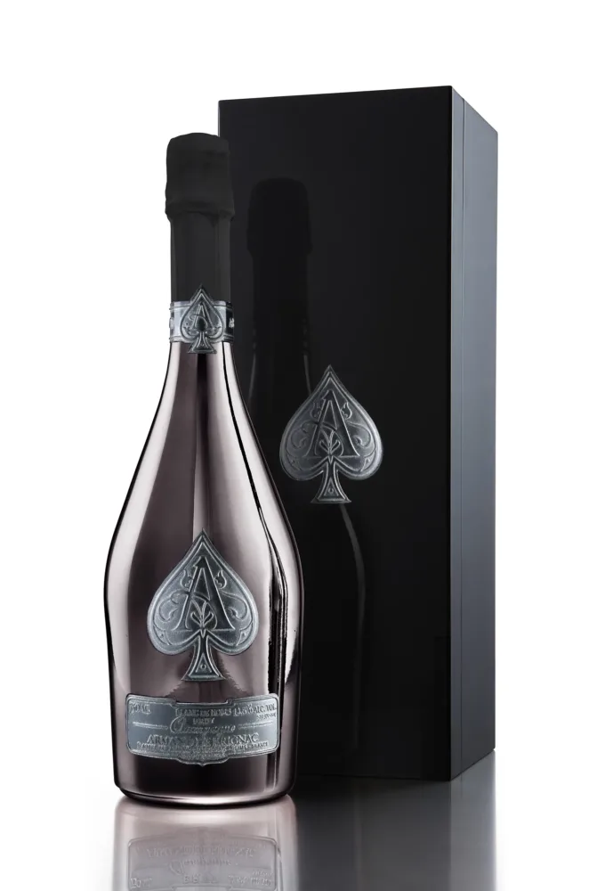 Armand de Brignac Blanc de Noirs A4 Coffret - WHITE BACKGROUND