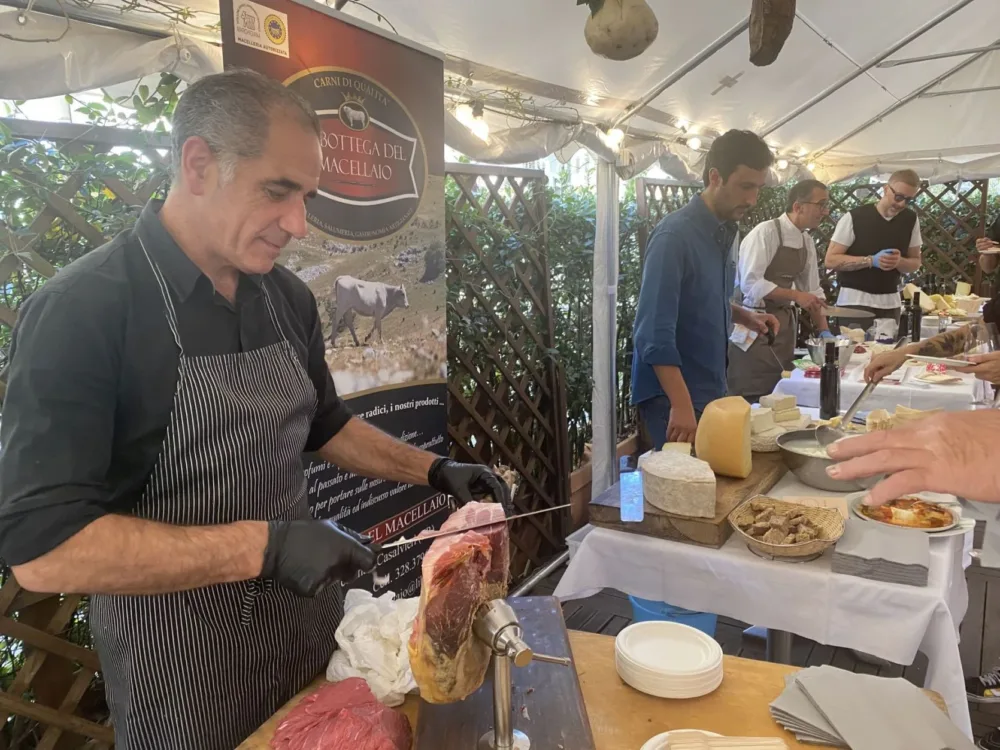 Premiate Trattorie a Olevano Romano - alcuni dei produttori locali presenti