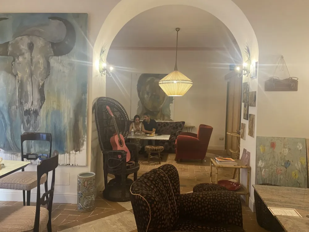 Tulipane - un angolo della sala