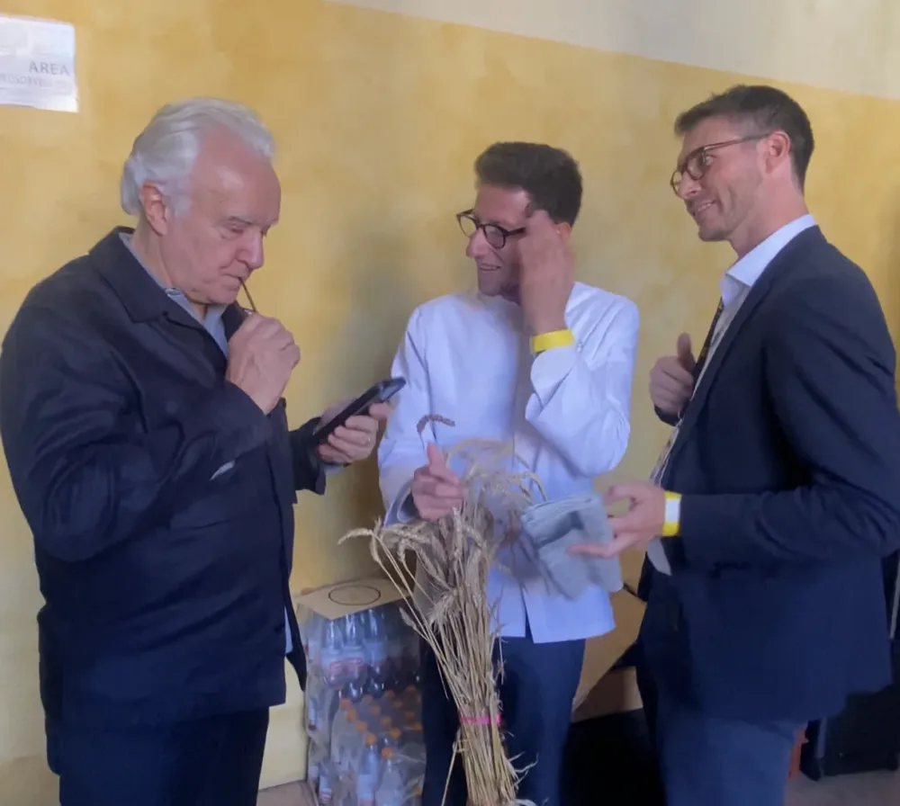 Alain Ducasse affascinato dall'Ammaccata di Cristian Santomauro