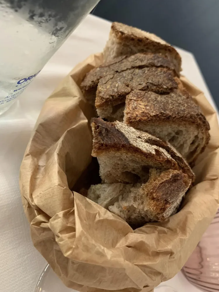 Bianca Trattoria a Roma, il pane