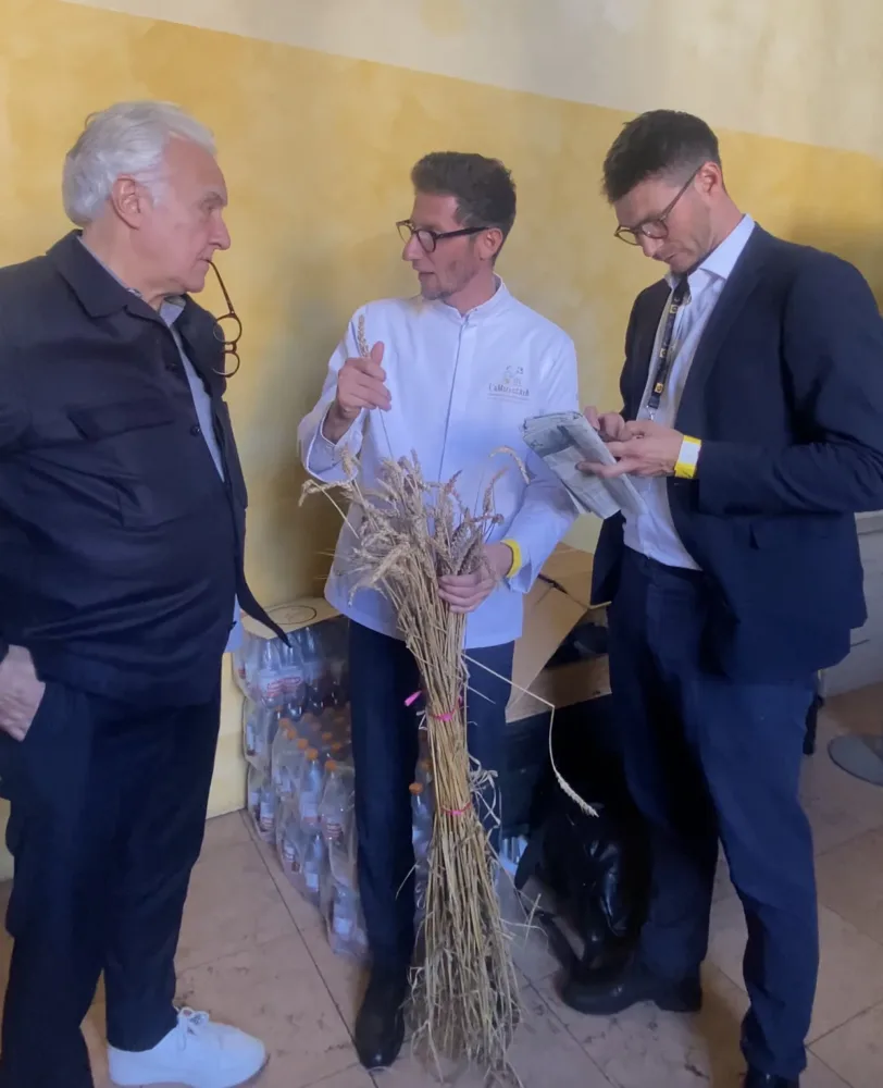 Alain Ducasse affascinato dall'Ammaccata di Cristian Santomauro