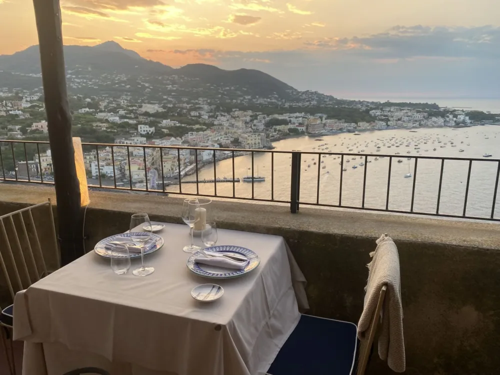 La Cucina del Monastero - il tavolo sulla terrazza