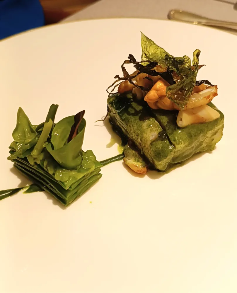 Rombo chiodato, conchigliacei, alghe e taccole