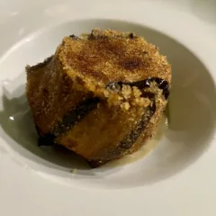 991 - il tortino di melanzane e salsiccia chiuso