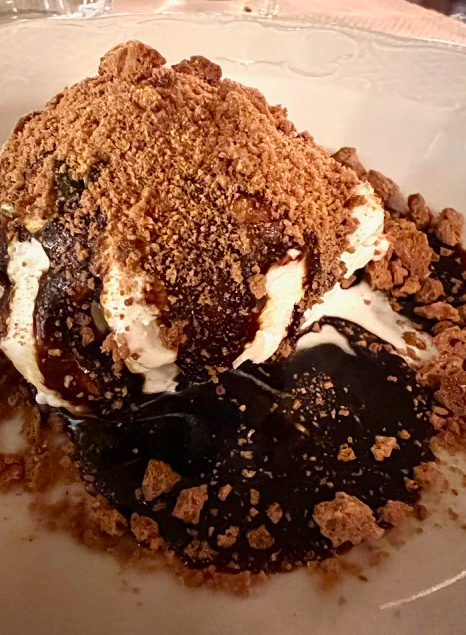 Al Dragone - GELATO AL PUPARATO Fior di latte, vincotto di Fichi, rosmarino e puparato tostato