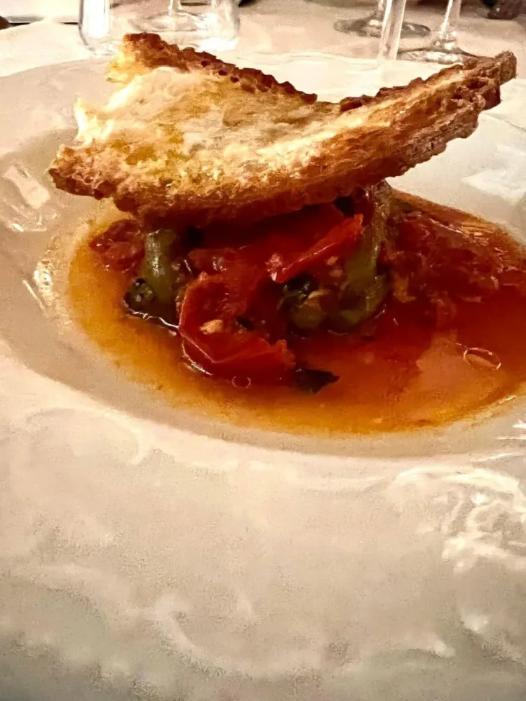 Al Dragone - Pane, prezzemolo, aglio tritato, pecorino, parmigiano, uova