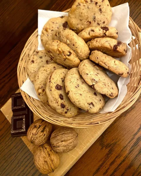 Biscotti cioccolato e noci di Giorgia